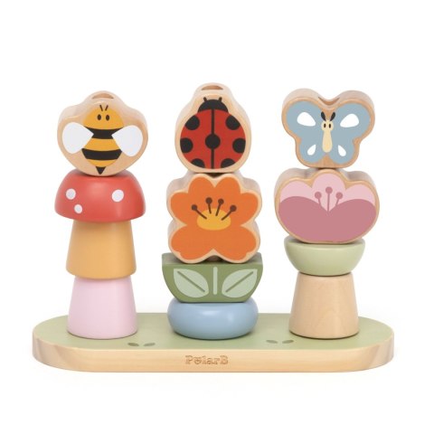 Viga Toys VIGA Drewniana Układanka Sorter Ogród 12m+