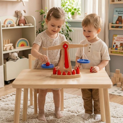 Viga Toys VIGA Drewniana Waga Sklepowa Równoważna Certyfikat FSC