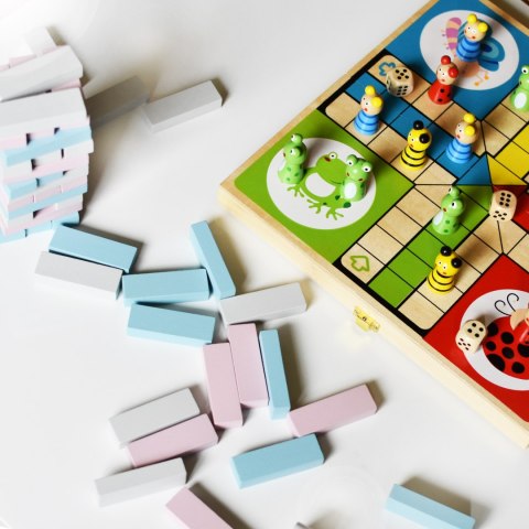 Viga Toys VIGA Drewniana gra Ludo Chińczyk