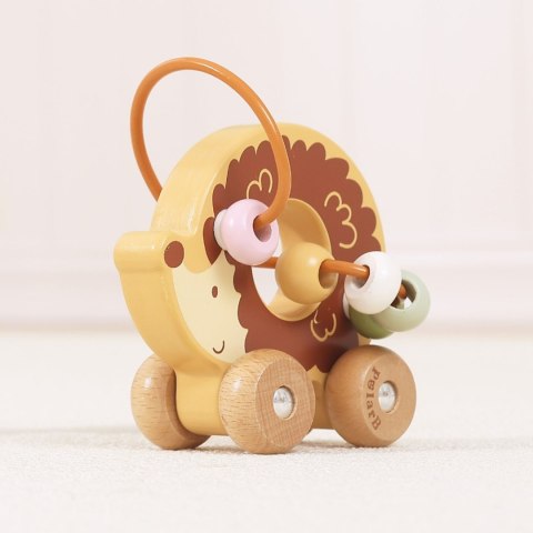 Viga Toys VIGA Labirynt koralikowy na kółkach - Jeż 12M+