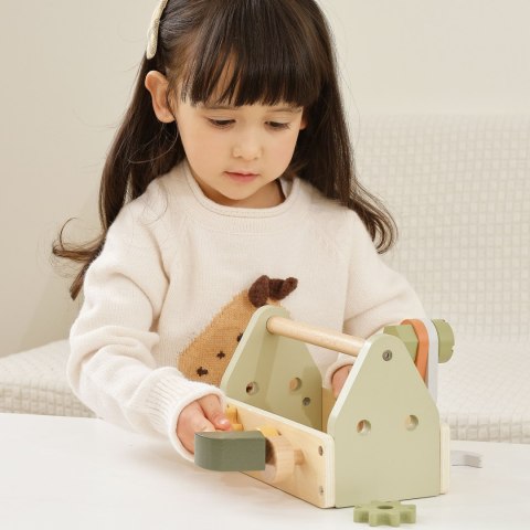 Viga Toys VIGA PolarB Skrzynka z Narzędziami Zestaw Drewniany