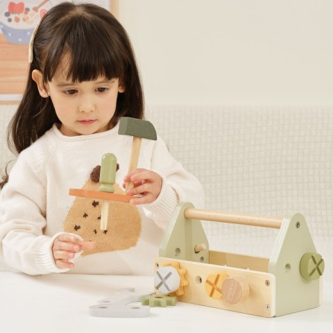 Viga Toys VIGA PolarB Skrzynka z Narzędziami Zestaw Drewniany