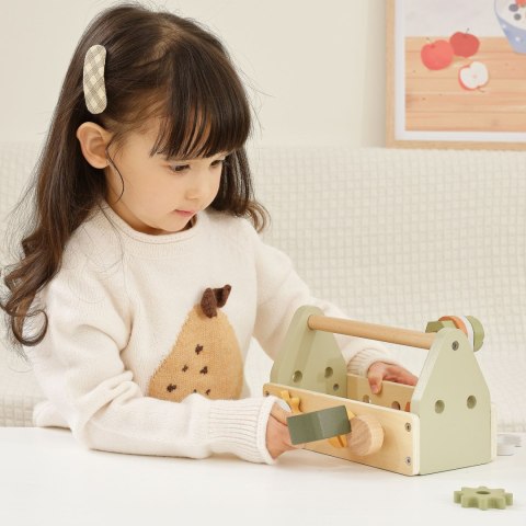Viga Toys VIGA PolarB Skrzynka z Narzędziami Zestaw Drewniany