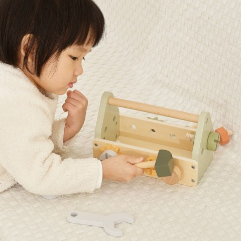 Viga Toys VIGA PolarB Skrzynka z Narzędziami Zestaw Drewniany