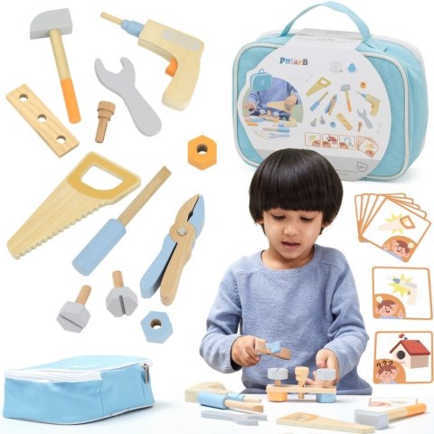 Viga Toys VIGA PolarB Torba z Narzędziami Małego Majsterkowicza