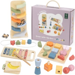 Viga Toys VIGA Zestaw Zabawek Edukacyjnych Pudełko Box od 18 miesiąca do 24 miesiąca