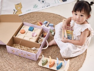 Viga Toys VIGA Zestaw Zabawek Edukacyjnych Pudełko Box od 18 miesiąca do 24 miesiąca