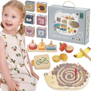Viga Toys VIGA Zestaw Zabawek Edukacyjnych Pudełko Box od 24 miesiąca do 36 miesiąca