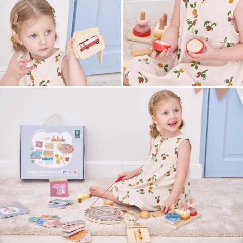 Viga Toys VIGA Zestaw Zabawek Edukacyjnych Pudełko Box od 24 miesiąca do 36 miesiąca
