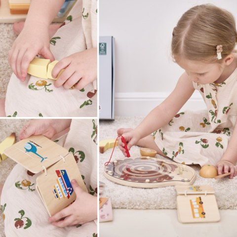 Viga Toys VIGA Zestaw Zabawek Edukacyjnych Pudełko Box od 24 miesiąca do 36 miesiąca
