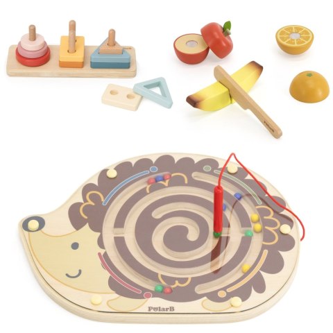 Viga Toys VIGA Zestaw Zabawek Edukacyjnych Pudełko Box od 24 miesiąca do 36 miesiąca