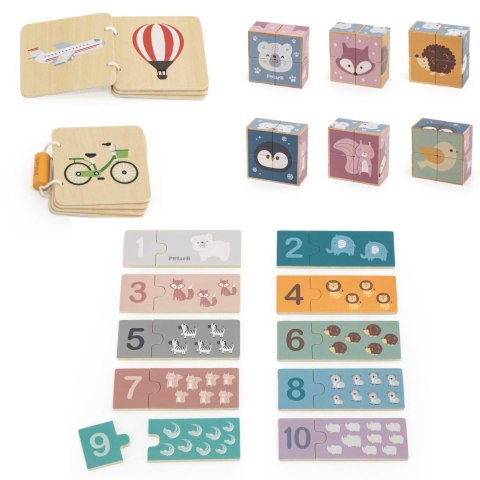 Viga Toys VIGA Zestaw Zabawek Edukacyjnych Pudełko Box od 24 miesiąca do 36 miesiąca