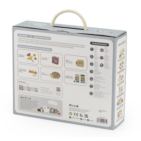 Viga Toys VIGA Zestaw Zabawek Edukacyjnych Pudełko Box od 24 miesiąca do 36 miesiąca
