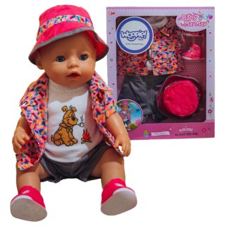 Woopie Royal WOOPIE ROYAL Kolorowe Ubranko dla Lalki Piesek Kurteczka Czapeczka 43-46 cm