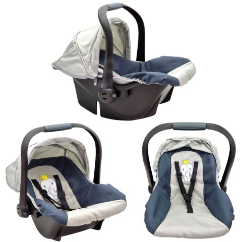 Woopie Royal WOOPIE ROYAL Nosidełko dla Lalki 33-48 cm