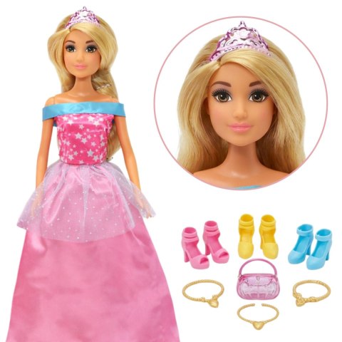Woopie Royal WOOPIE ROYAL Zestaw 5 Sukienek Balowych z Akcesoriami i Lalką