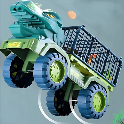 Woopie WOOPIE Ciężarówka Dinozaur Transporter Figurki