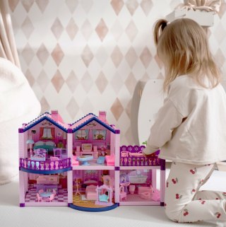 Woopie WOOPIE Domek dla Lalek Kucyków PONY FANTASY VILLA 120 el.