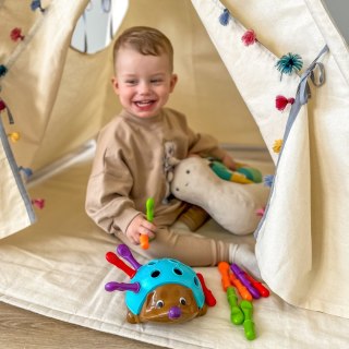 Woopie WOOPIE Gra Zręcznościowa Jeżyk Sorter Montessori Nauka Liczb i Kolorów 4w1