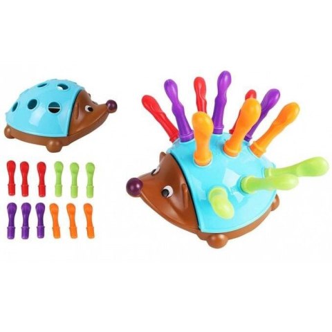 Woopie WOOPIE Gra Zręcznościowa Jeżyk Sorter Montessori Nauka Liczb i Kolorów 4w1