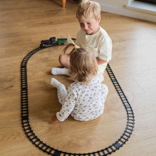 Woopie WOOPIE Klasyczny Pociąg Parowy Lokomotywa Tor XXL