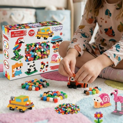 Woopie WOOPIE Klocki Konstrukcyjne 3D PIXEL 1750 el.