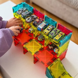 Woopie WOOPIE Magnetyczne Klocki Konstrukcyjne 7,5 cm Parking 112 el