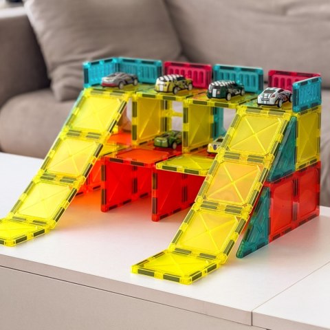 Woopie WOOPIE Magnetyczne Klocki Konstrukcyjne 7,5 cm Parking 112 el
