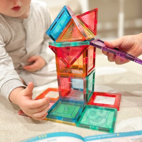 Woopie WOOPIE Magnetyczne Klocki Konstrukcyjne Montessori 3D