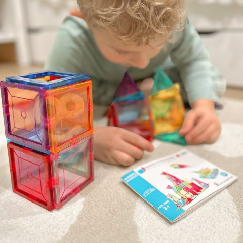 Woopie WOOPIE Magnetyczne Klocki Konstrukcyjne Montessori 3D