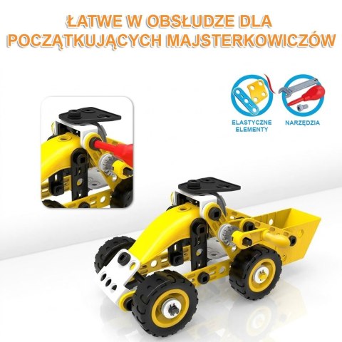 Woopie WOOPIE Pojazdy Zestaw Konstrukcyjny 8w1 Klocki STEAM