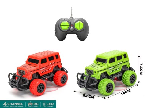 Woopie WOOPIE Samochód Zdalnie Sterowany RC Jeep Cross-Country LED