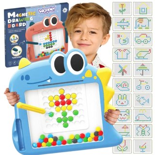 Woopie WOOPIE Tablica Magnetyczna dla Dzieci Montessori MagPad Dinozaur