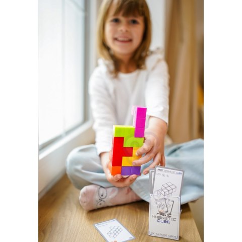 Woopie WOOPIE Układanka Kostka Tetris Z Zestawem Kart