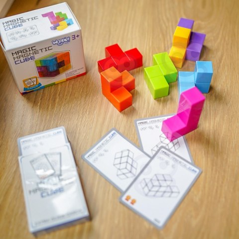 Woopie WOOPIE Układanka Kostka Tetris Z Zestawem Kart