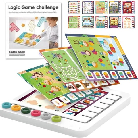 Woopie WOOPIE Zestaw 60 Gier Logicznych 3+