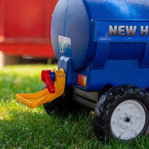 FALK FALK Przyczepa Cysterna Beczkowóz z Kranem New Holland Niebieska 3-7 Lat