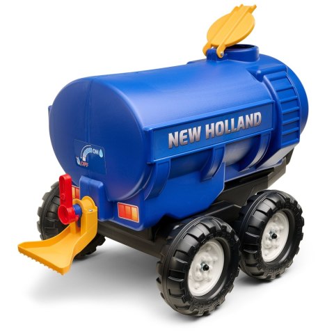FALK FALK Przyczepa Cysterna Beczkowóz z Kranem New Holland Niebieska 3-7 Lat