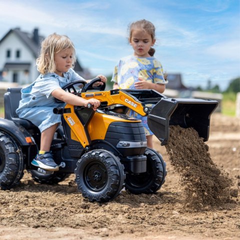 FALK FALK Traktor na Pedały Case CE z Koparką Ładowarką i Przyczepą 3-7 lat