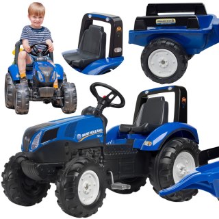 FALK FALK Traktor na Pedały New Holland T8 z Przyczepą 3-7 lat