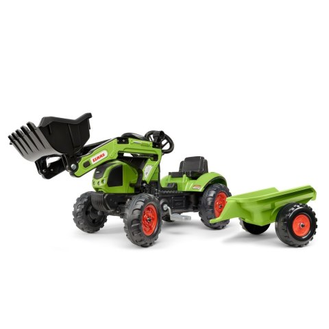 FALK FALK Traktor na Pedały z Ładowarką i Przyczepą Claas 2-5 lat