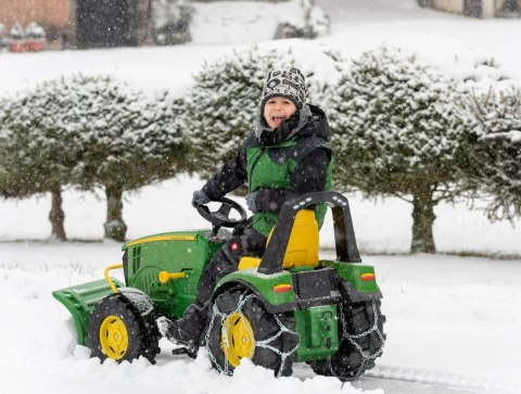 Rolly Toys RollyX-Trac Premium John Deere Traktor na Pedały Łyżka Ciche Koła 3-10 Lat do 50kg Rolly Toys - Zielony