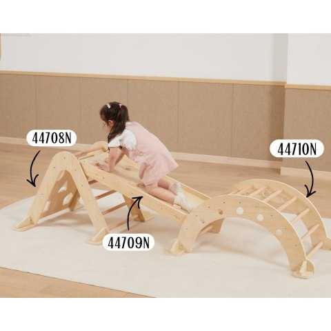 Viga Toys VIGA Drewniana Drabinka Pikler Trójkąt Wspinaczkowy Montessori
