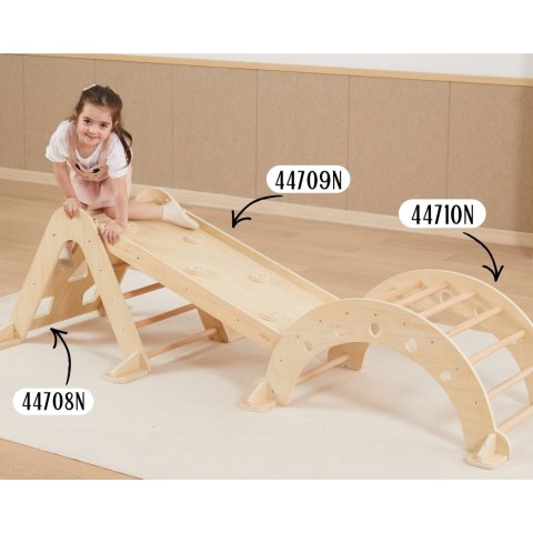 Viga Toys VIGA Drewniana Drabinka Pikler Trójkąt Wspinaczkowy Montessori