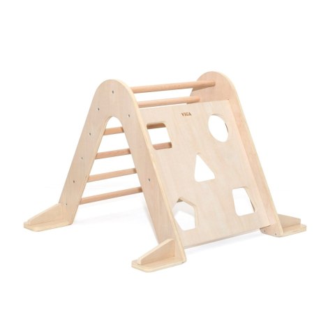 Viga Toys VIGA Drewniana Drabinka Pikler Trójkąt Wspinaczkowy Montessori