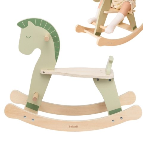 Viga Toys VIGA Drewniany Konik na Biegunach