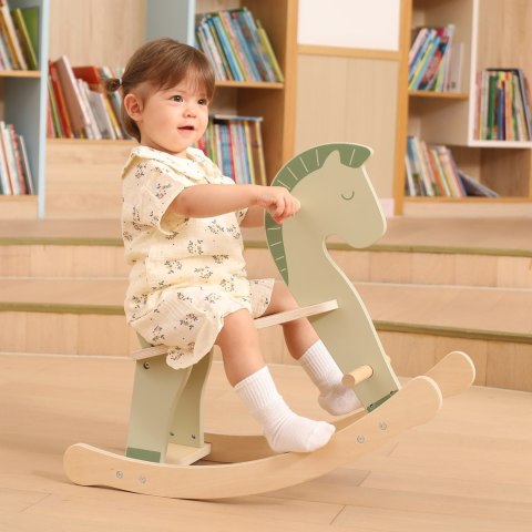Viga Toys VIGA Drewniany Konik na Biegunach