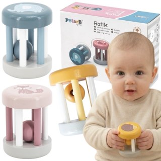 Viga Toys VIGA POLARB Drewniana Grzechotka Sesnsoryczna Piłka Montessori Niemowląt 0+