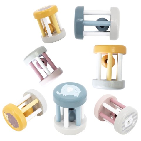 Viga Toys VIGA POLARB Drewniana Grzechotka Sesnsoryczna Piłka Montessori Niemowląt 0+