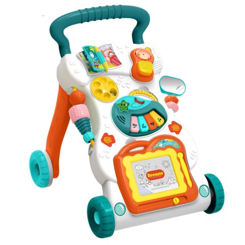 Woopie Baby WOOPIE BABY Grający Chodzik z Znikopisem